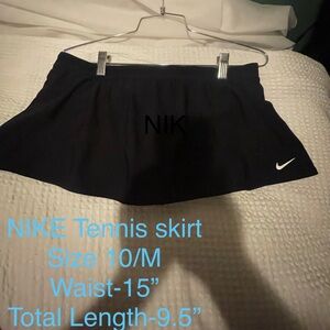 Nike Black Tennis Skirt